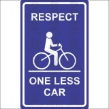 Respect one less car 